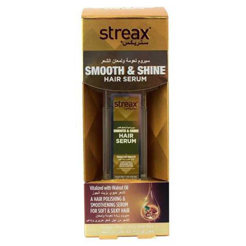 Streax Hair Serum - Smooth & Shine 45ml | Buy at Best Price from Mumzworld