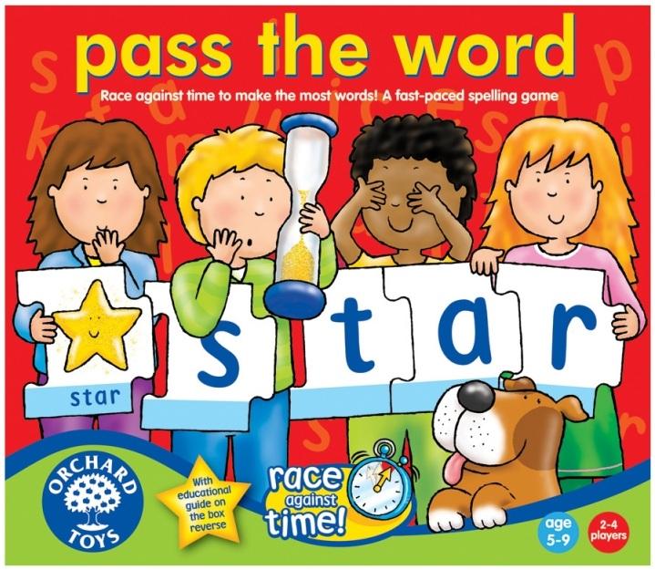 Fast Moving Word Game Orchard Toys Pass the Word 