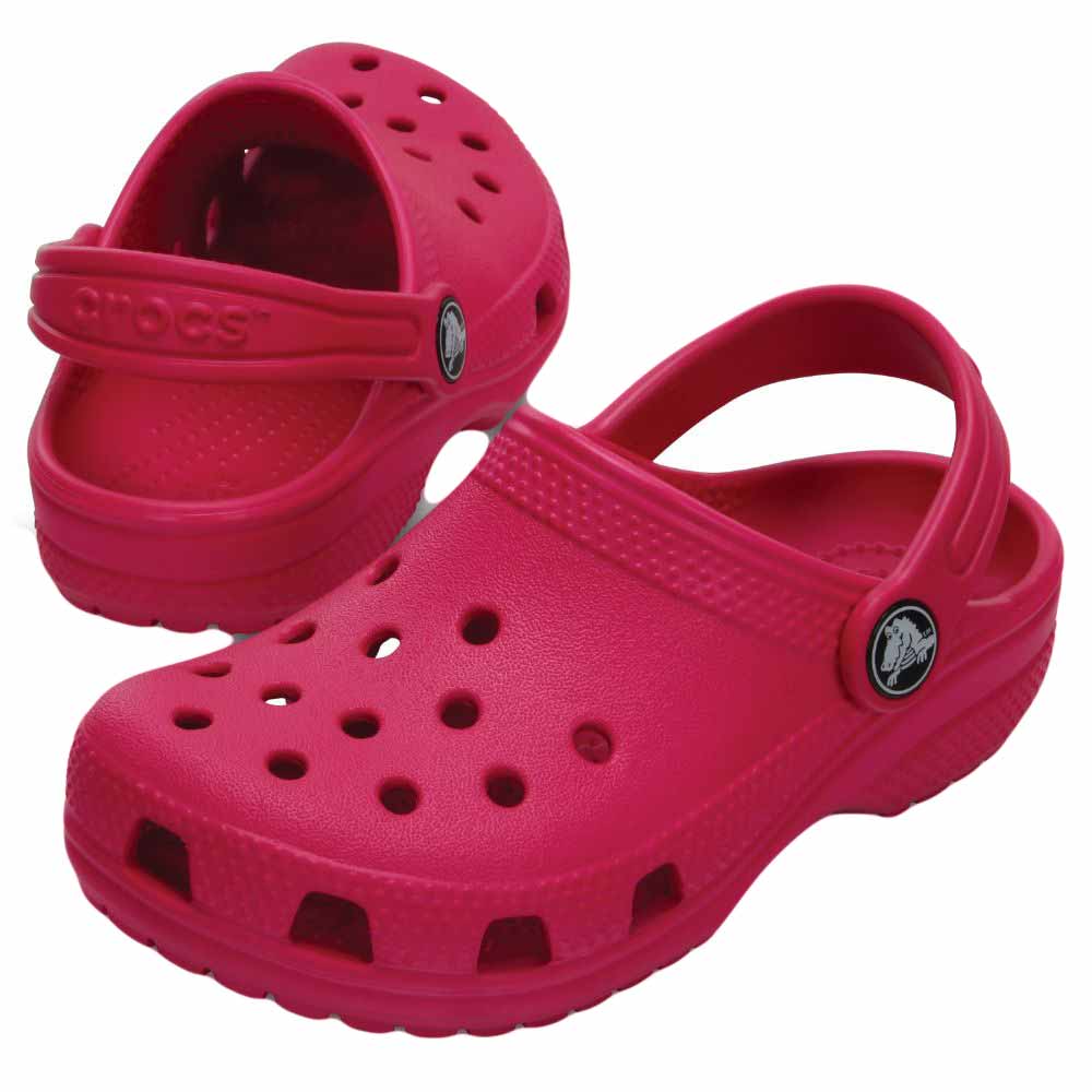 candy pink crocs