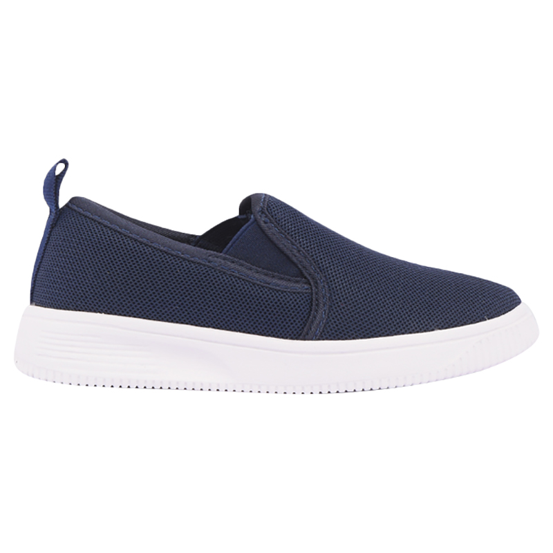 Slip-On Shoes For Boys - Navy Blue 
