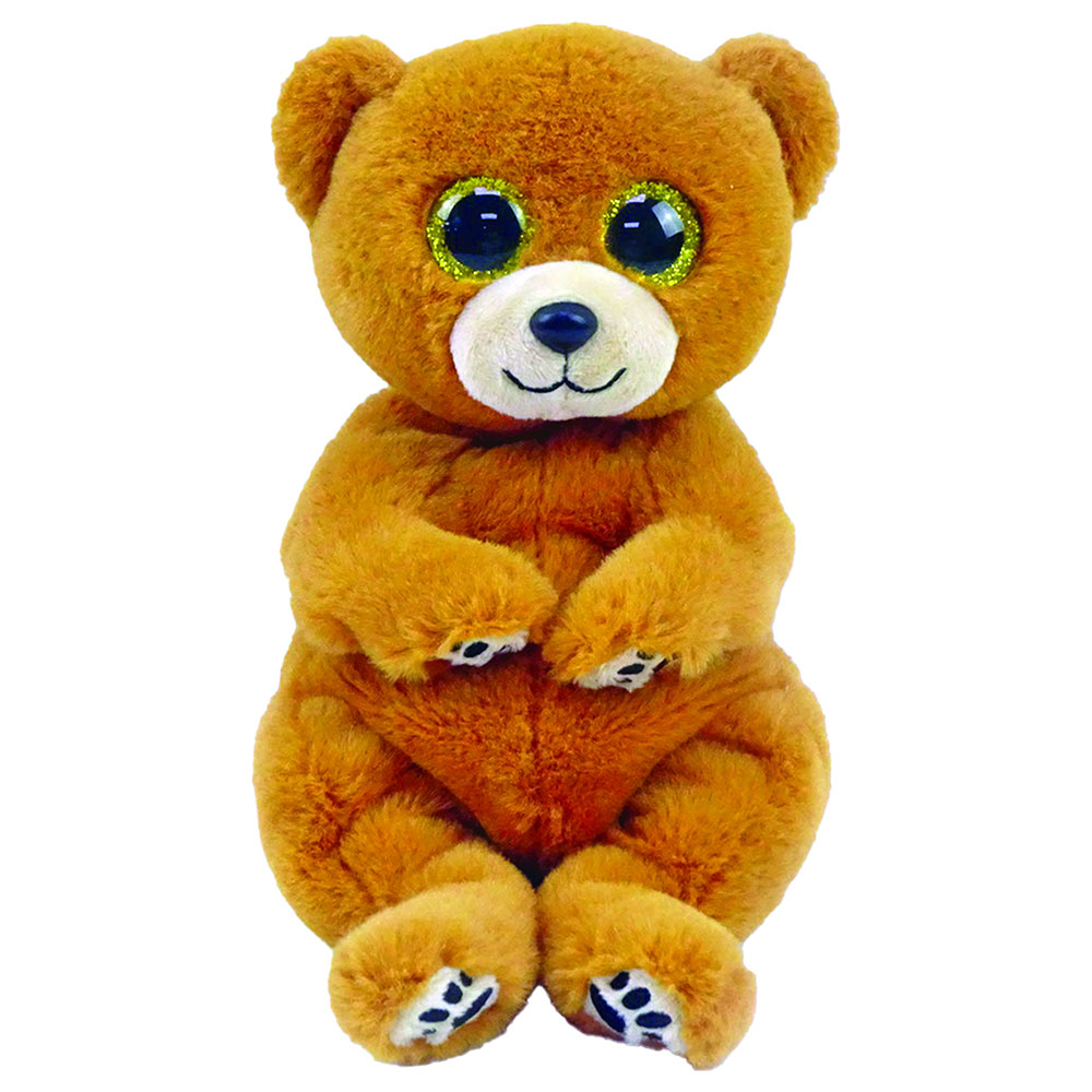 Ty - Beanie Bellies Bear Duncan Plush 6-inch - Brown