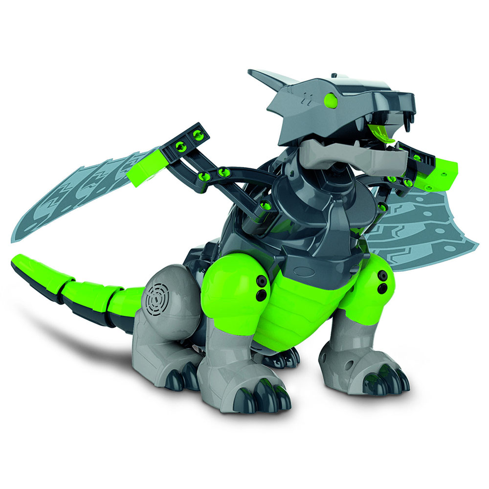 Clementoni - Science Museum Mecha Dragon Robot - Green