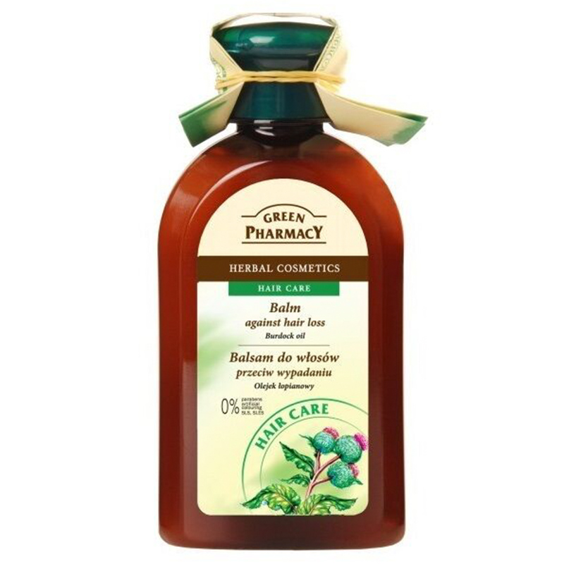 Green Pharmacy - Balm Against Hair Loss Burdock Oil 300ml | Buy at Best  Price from Mumzworld