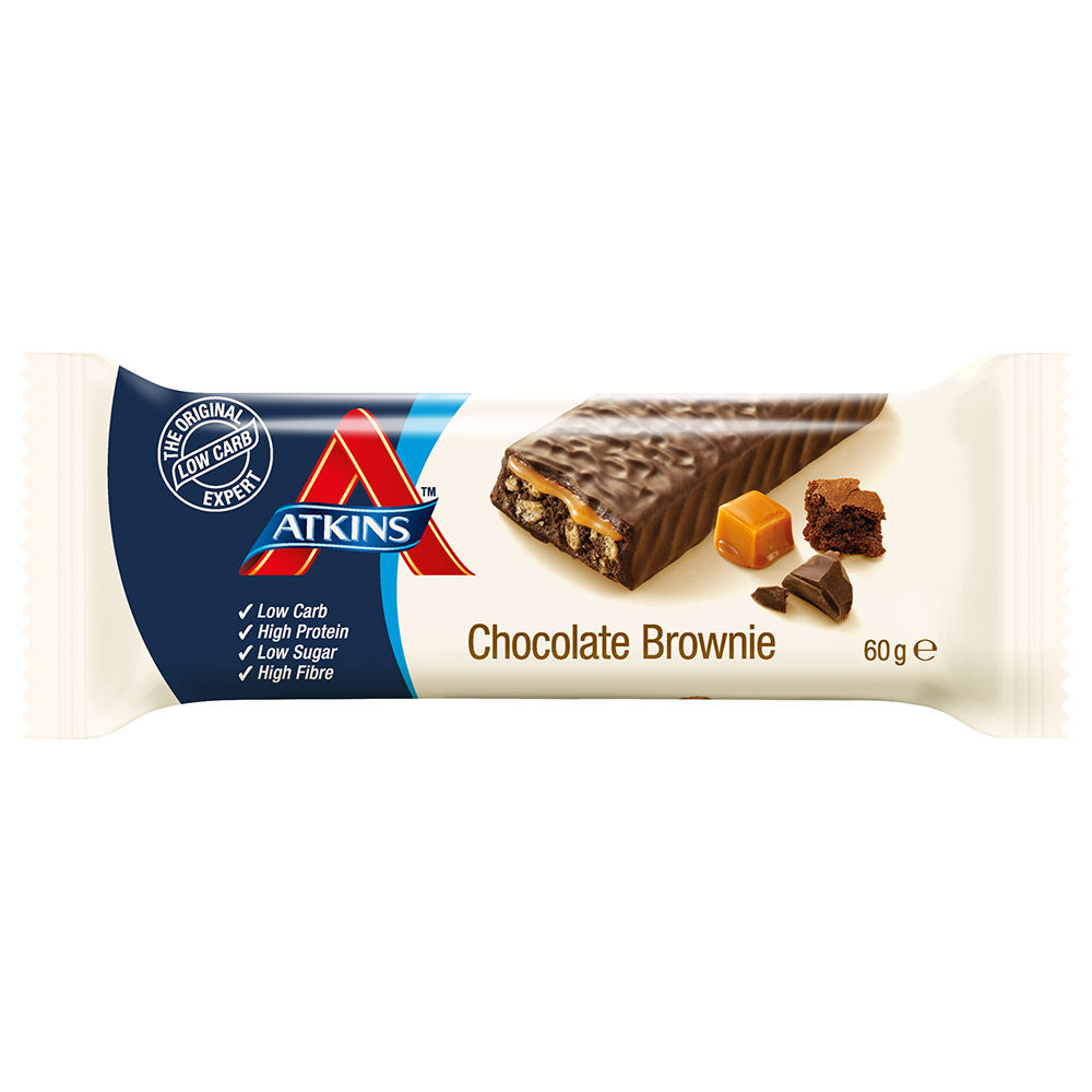 Atkins Low Sugar Protein Bar Chocolate Brownie 60g