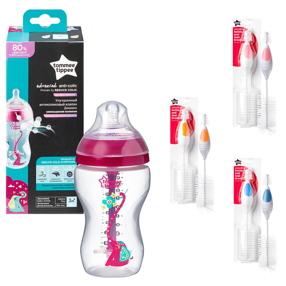 tommee tippee anti colic pink