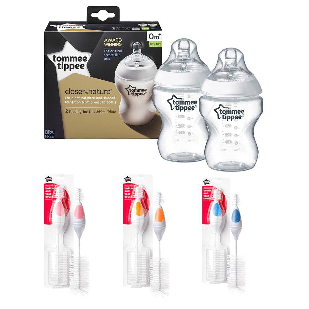Tommee Tippee Essentials Bottle and Teat Brush 