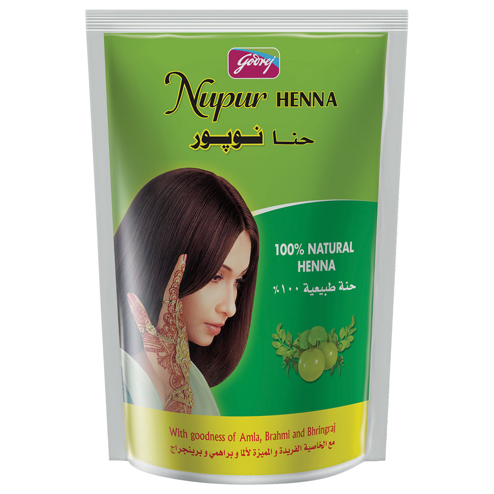 Godrej - Nupur Henna, Natural Henna With Herbs 200g | Buy at Best Price  from Mumzworld