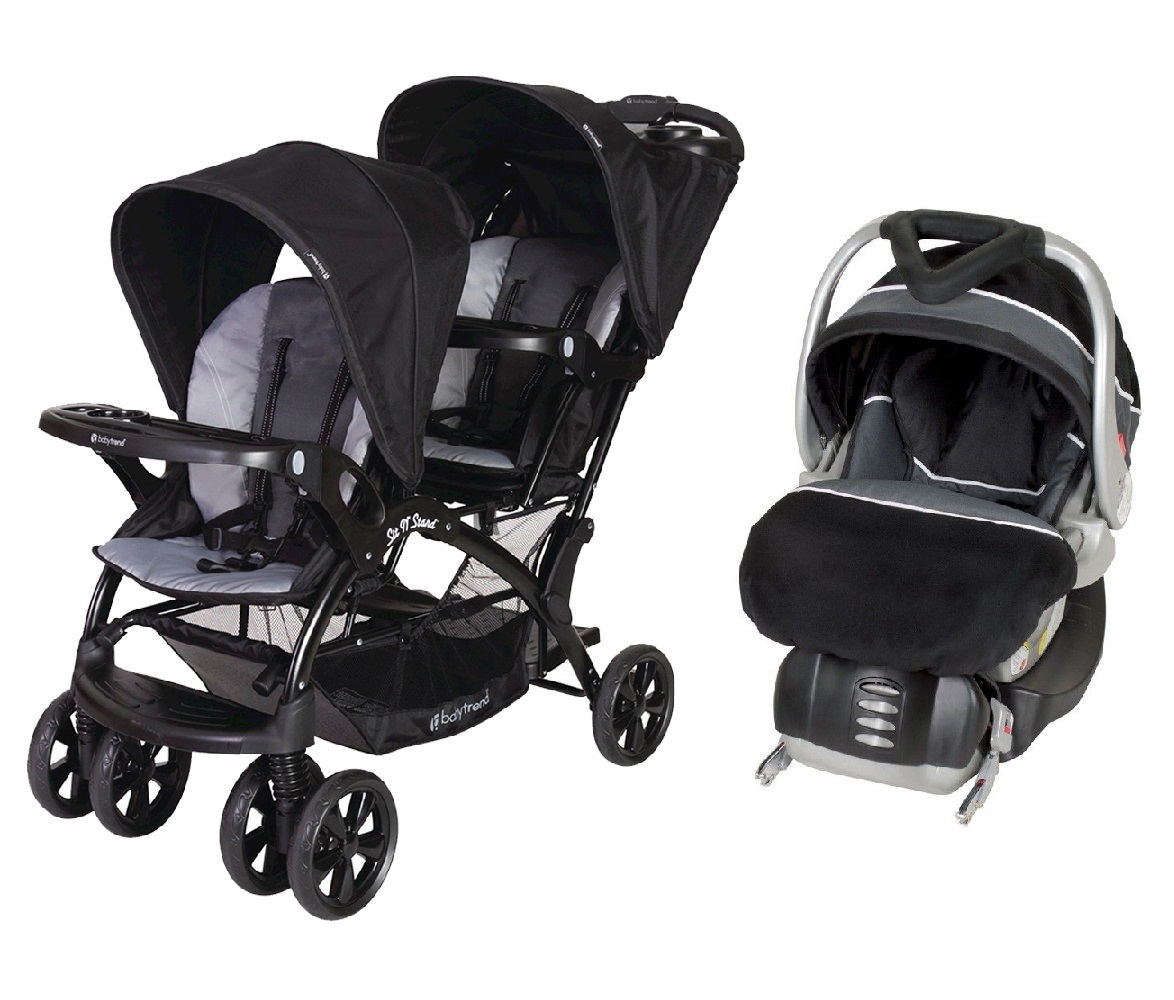 baby trend sit and stand double stroller moonstruck
