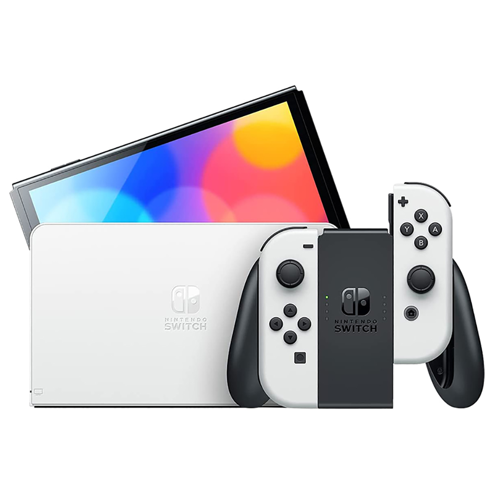 Nintendo - Switch OLED 2021 - Neon White