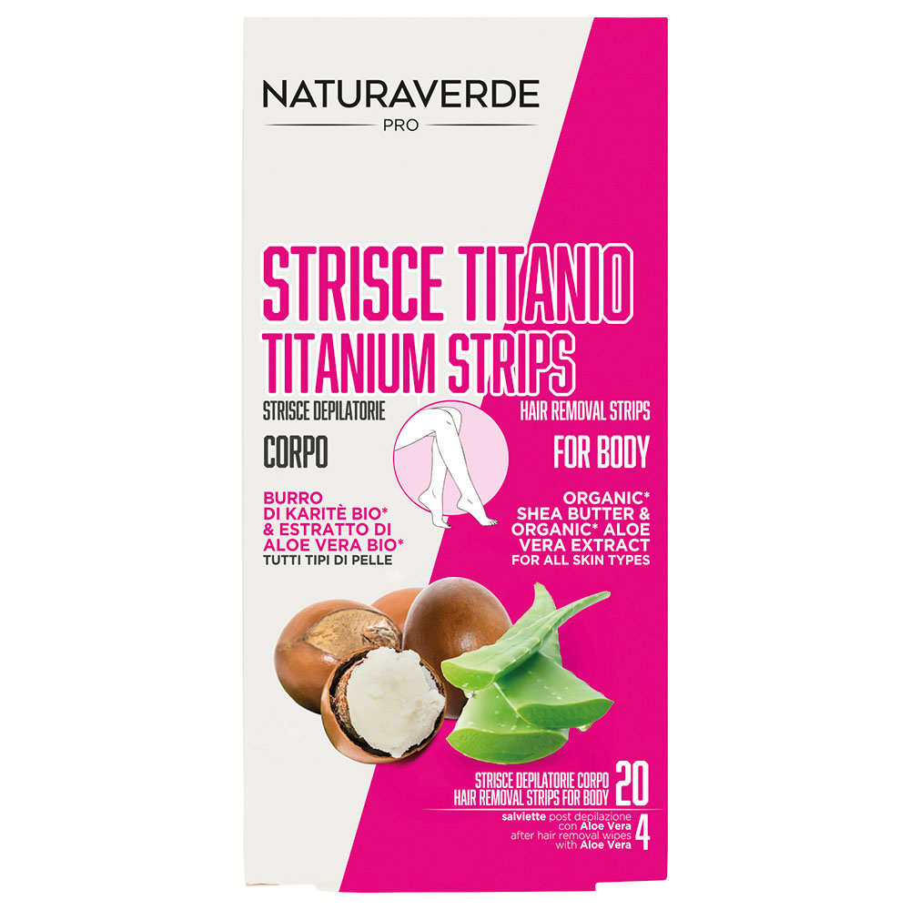 Naturaverde - Hair Removal Strips For Body W/ Shea Butter