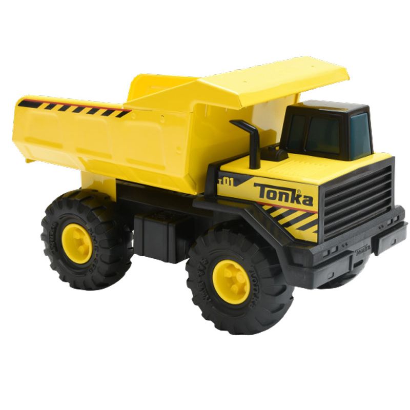 Tonka Classic Steel Mighty Yellow Dump Truck Construction Childrens Kids Toy 