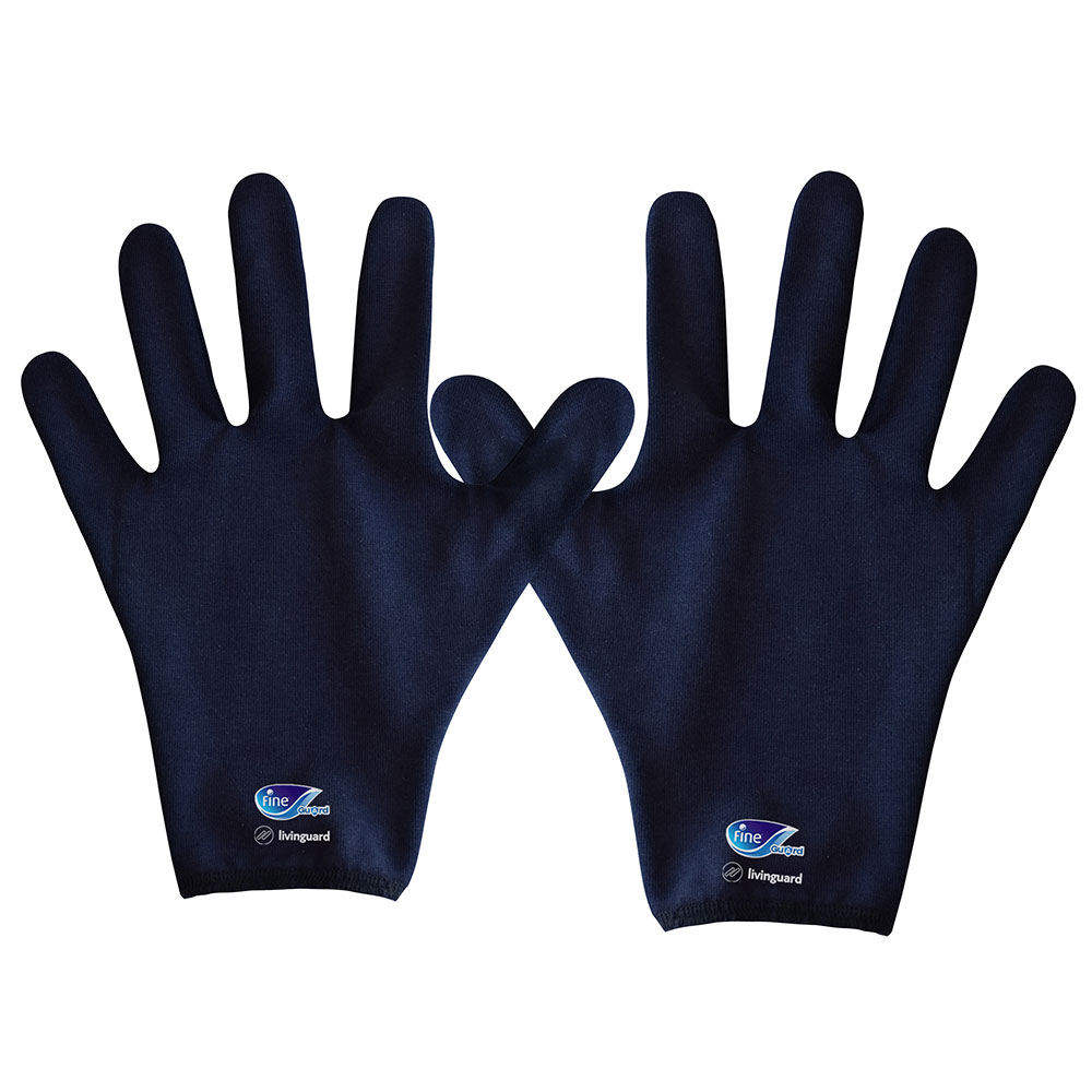 Fine Guard Adult Gloves Livinguard Technology Infection Prevention Size Large