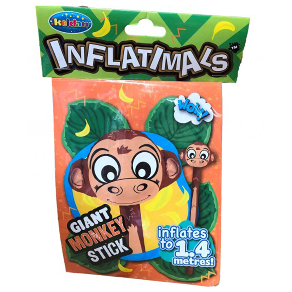 Inflatimals Giant Monkey Inflatable Stick 