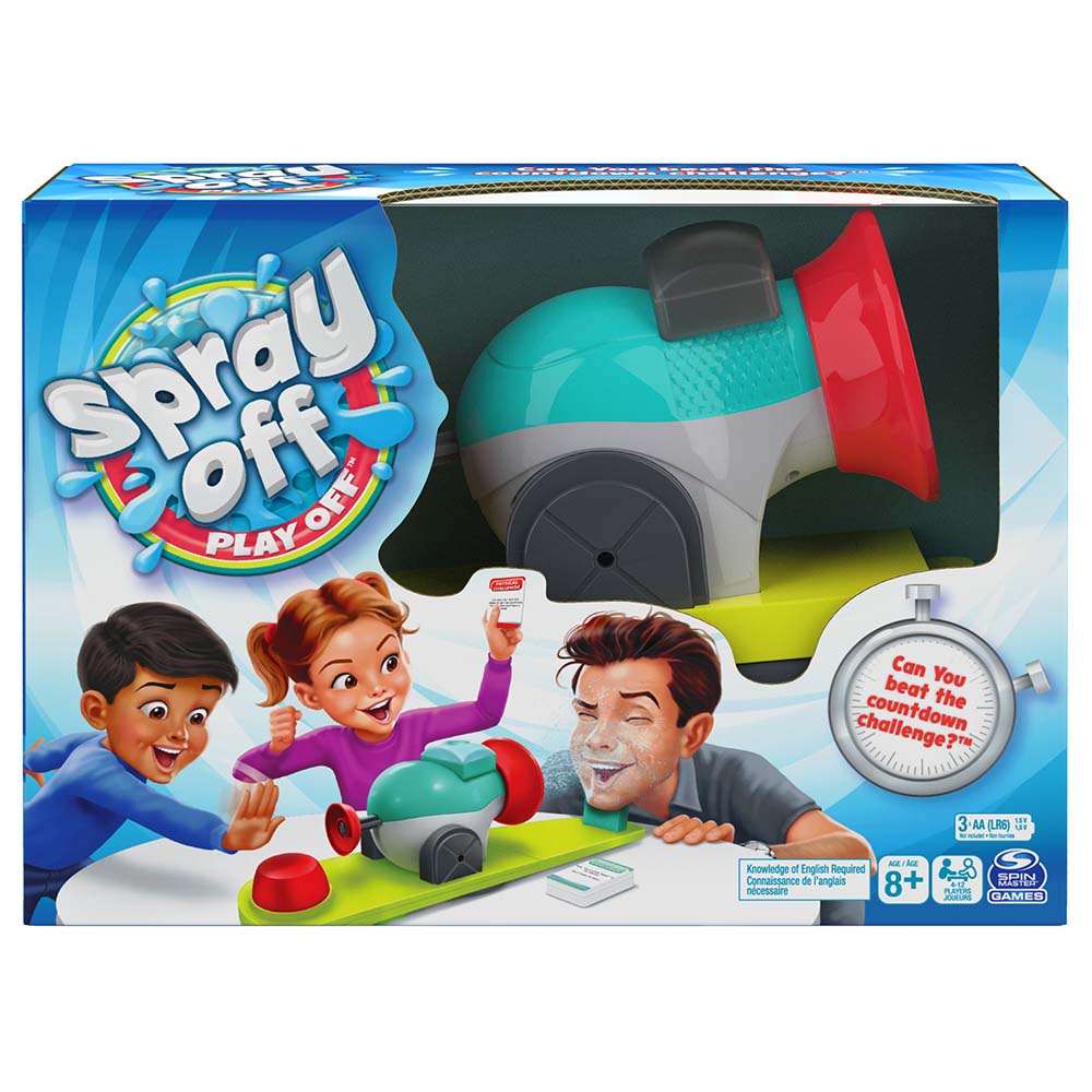 Spin Master Games - Spray Off Play Off Game