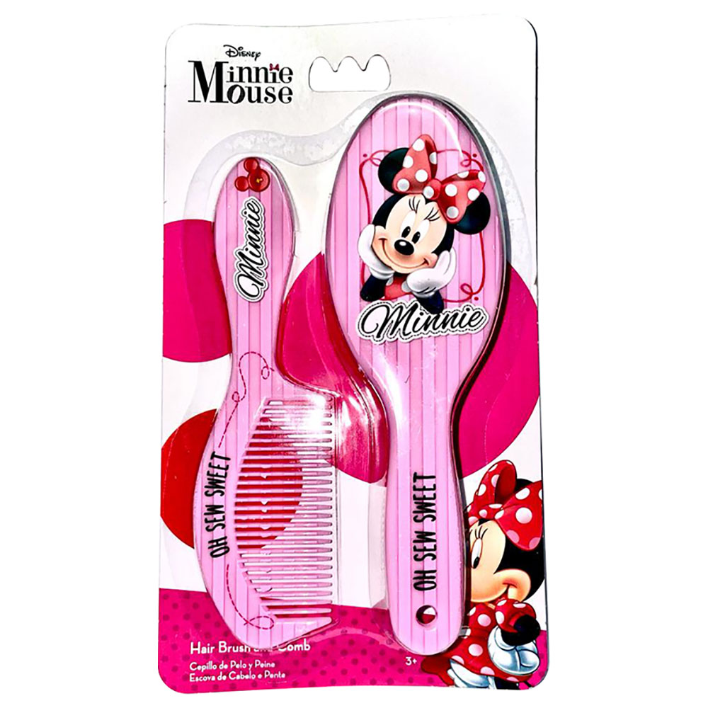 Disney - Hair Brush Minnie Baby W/ Comb