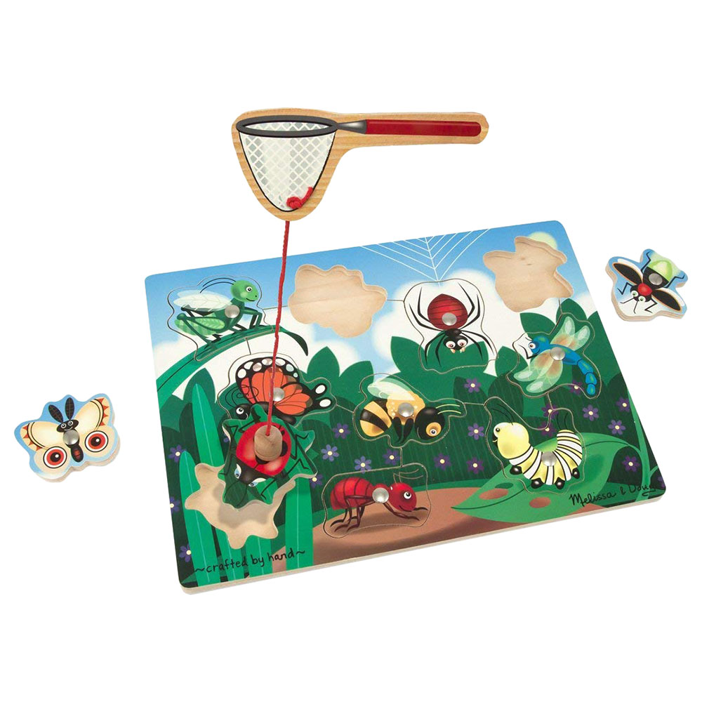 Melissa & Doug Md3779 Magnetic Bug Catching Game for sale online 