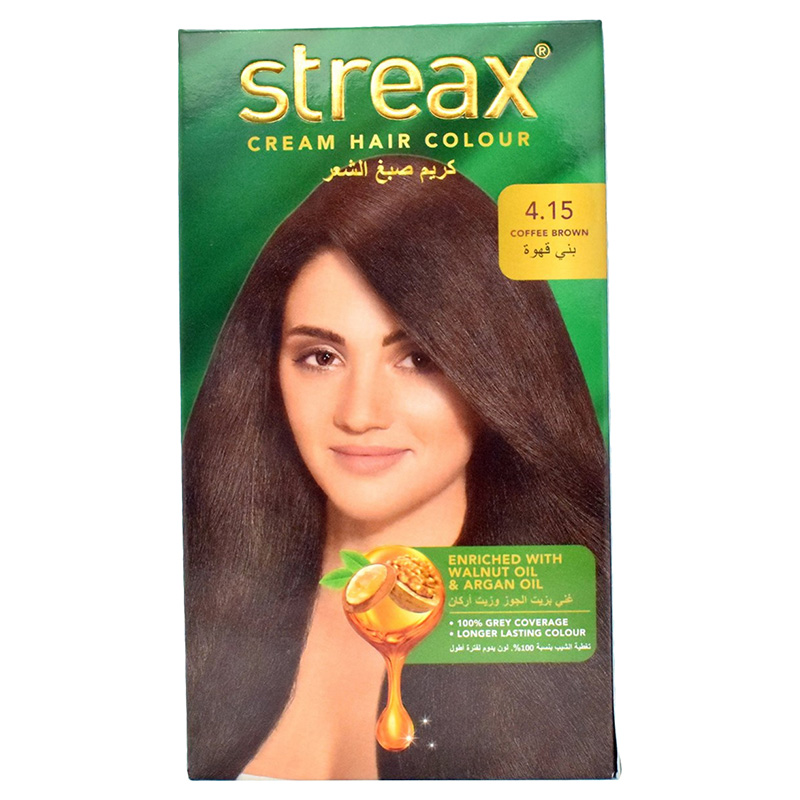 Streax - Cream Hair Color - Coffee Brown 