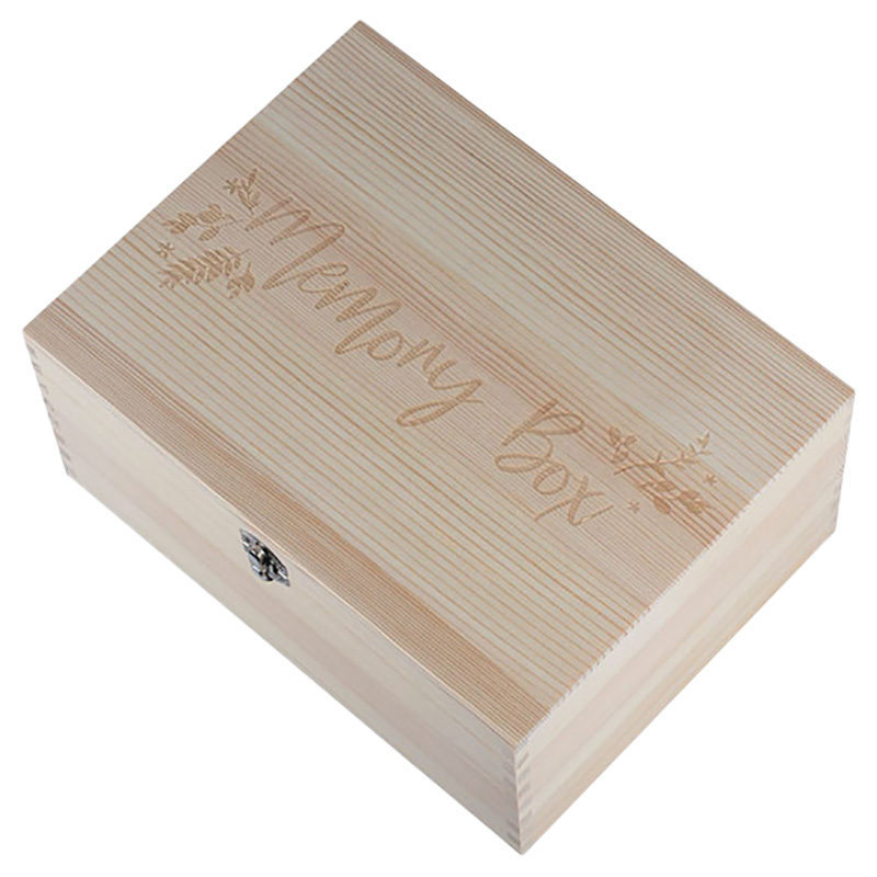 Ginger Ray Baby Shower Wooden Keepsake Memory Box