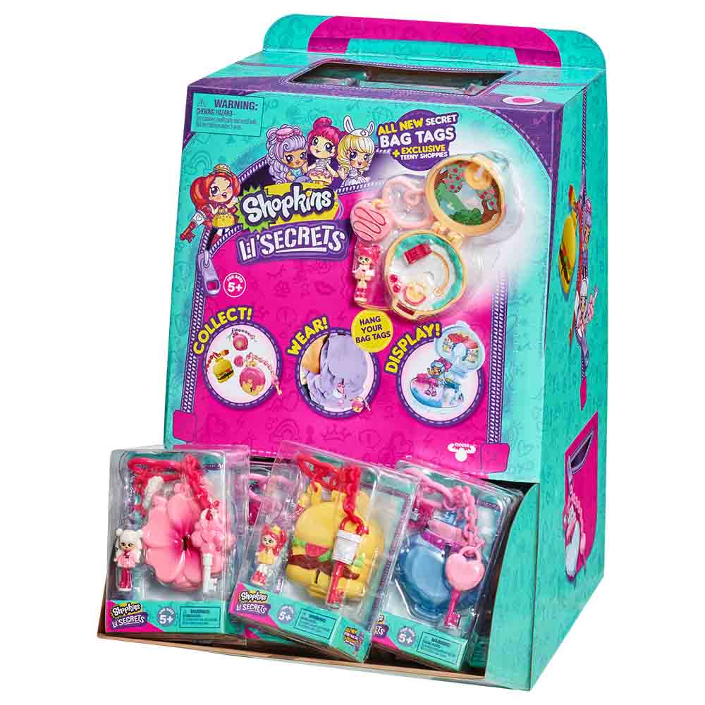 Details about   2 Shopkins Lil Secrets Mini Playsets Secret Bag Tag Exclusive Teeny Shoppie 0907 