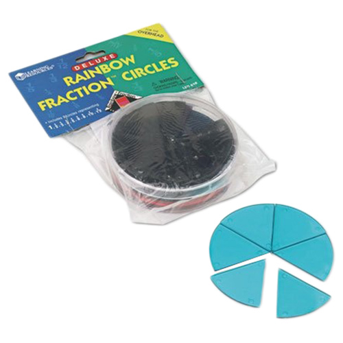 75%off Deluxe Rainbow Fraction Circles for overhead 