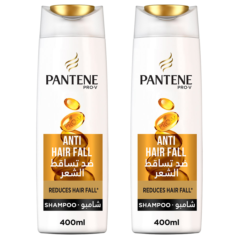 Pantene Pro V Anti Hair Fall Shampoo 400ml Dual Pack