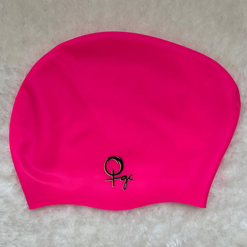 The Girl Cap - Swimming Caps - Long Hair - Pink